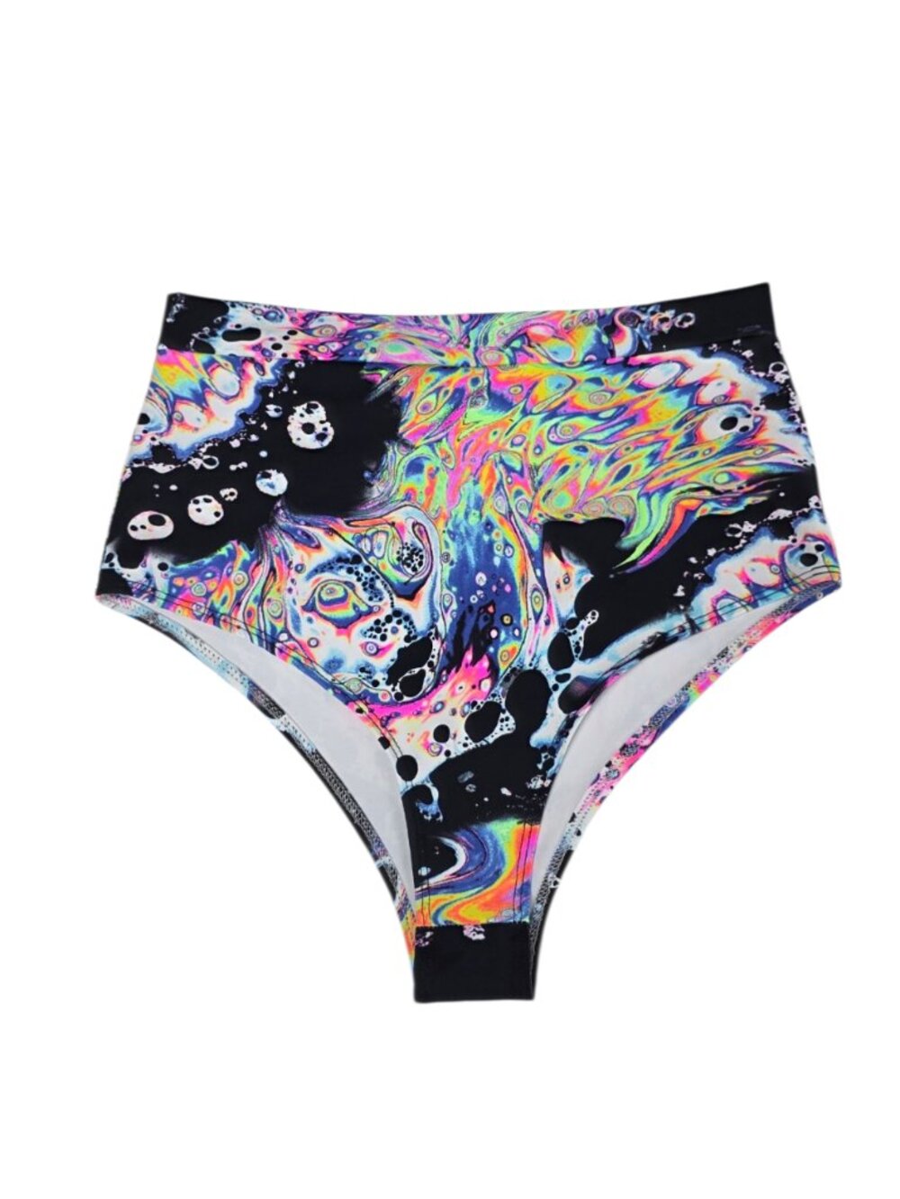 I Heart Raves Festival Bottoms, Bikini, Hot Pant, Cheeky, Pyschadelic, Rave, M
